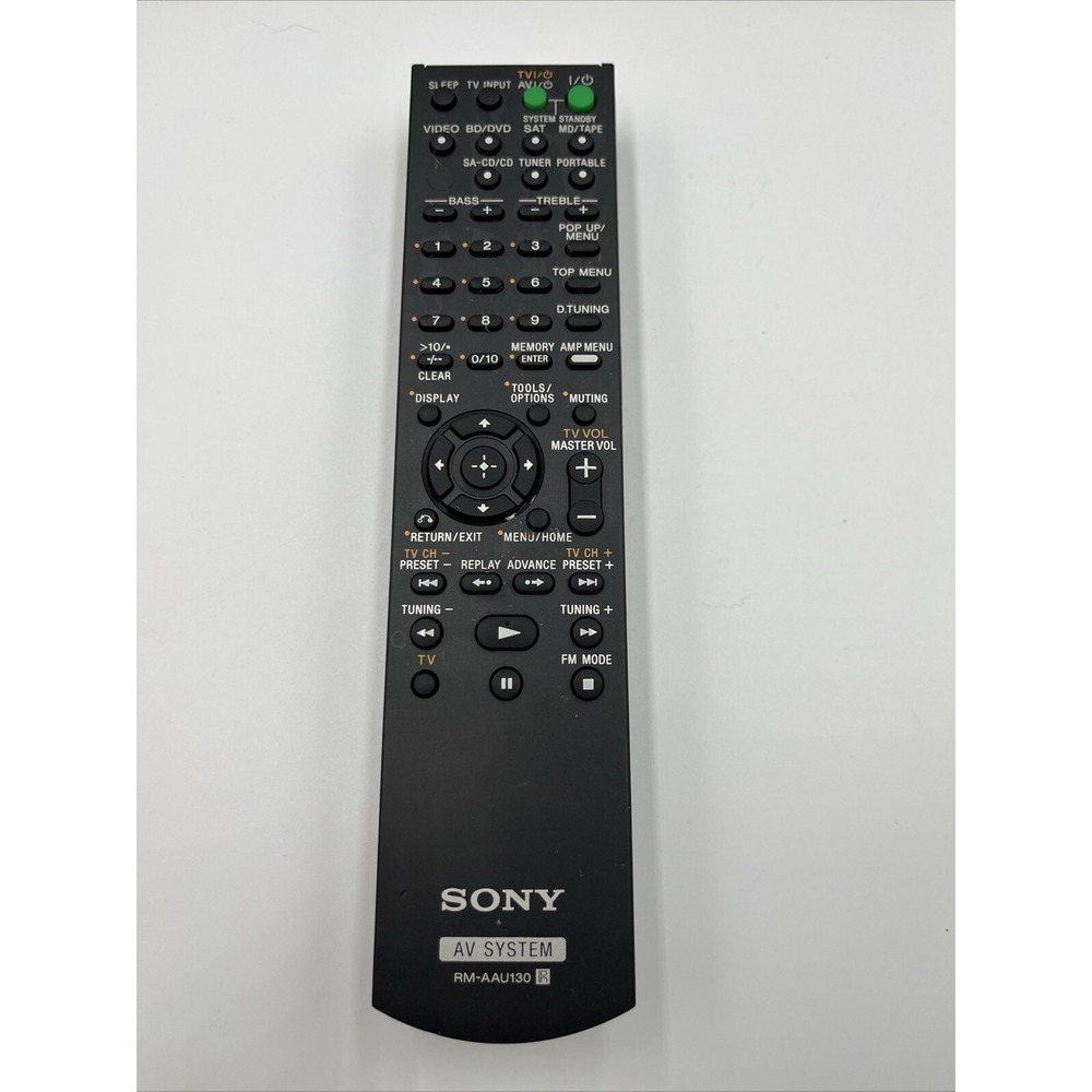 GENUINE‎ SONY RM-AAU130 STEREO REMOTE*TESTED*/WORKS/STR-DH130
